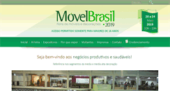 Desktop Screenshot of movelbrasil.com.br