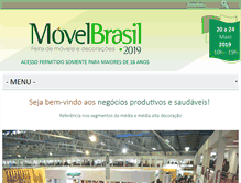 Tablet Screenshot of movelbrasil.com.br